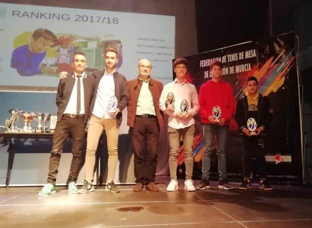Gala Federación de Tenis de Mesa de la Región de Murcia